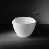 Kaskade Pure Aveo MKII Freestanding Oval Bath 1780mm Matte White VX43-1780-NIK8619NA
