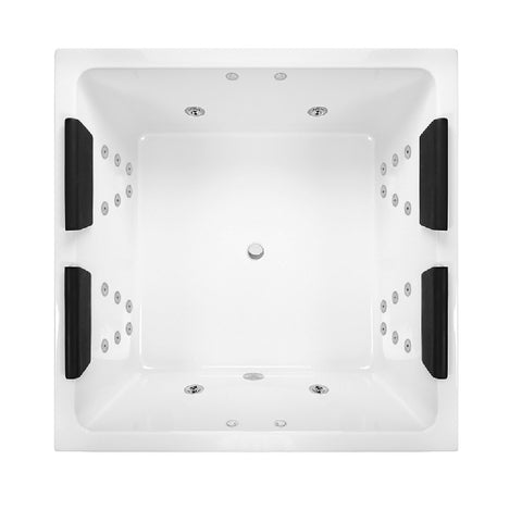 Decina Venice Dolce Vita Spa Bath 1400mm 28 Jet Gloss White VE1400DVSPAWC