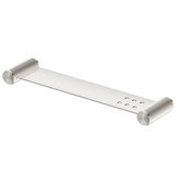 Bella Vista Mica Fluted Stainless Shelf 400mm Brushed Nickel 11MS-P-400-NR-BN