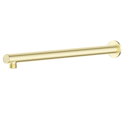 Bella Vista Mica Wall Shower Arm 450mm Straight French Gold WP-450-R-FG