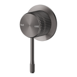 Bella Vista Mica Fluted Shower Mixer Gunmetal SHM-6-NR-GM