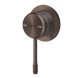 Bella Vista Mica Fluted Shower Mixer Dusk Bronze SHM-6-NR-DB