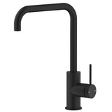 Bella Vista Mica Soft-Square Sink Mixer Black SM-5-90-RGN-BLK