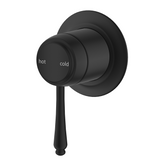Bella Vista Mica Heritage Shower Mixer (Trim Kit only) Black SHM-4-BLK-TK
