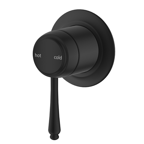 Bella Vista Mica Heritage Shower Mixer (Trim Kit only) Black SHM-4-BLK-TK