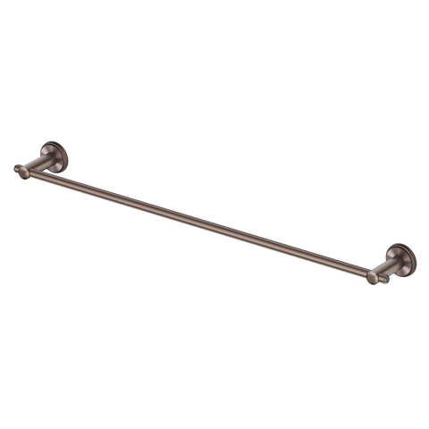 Bella Vista Mica Heritage Single Towel Rail Dusk Bronze 1724-600-DB