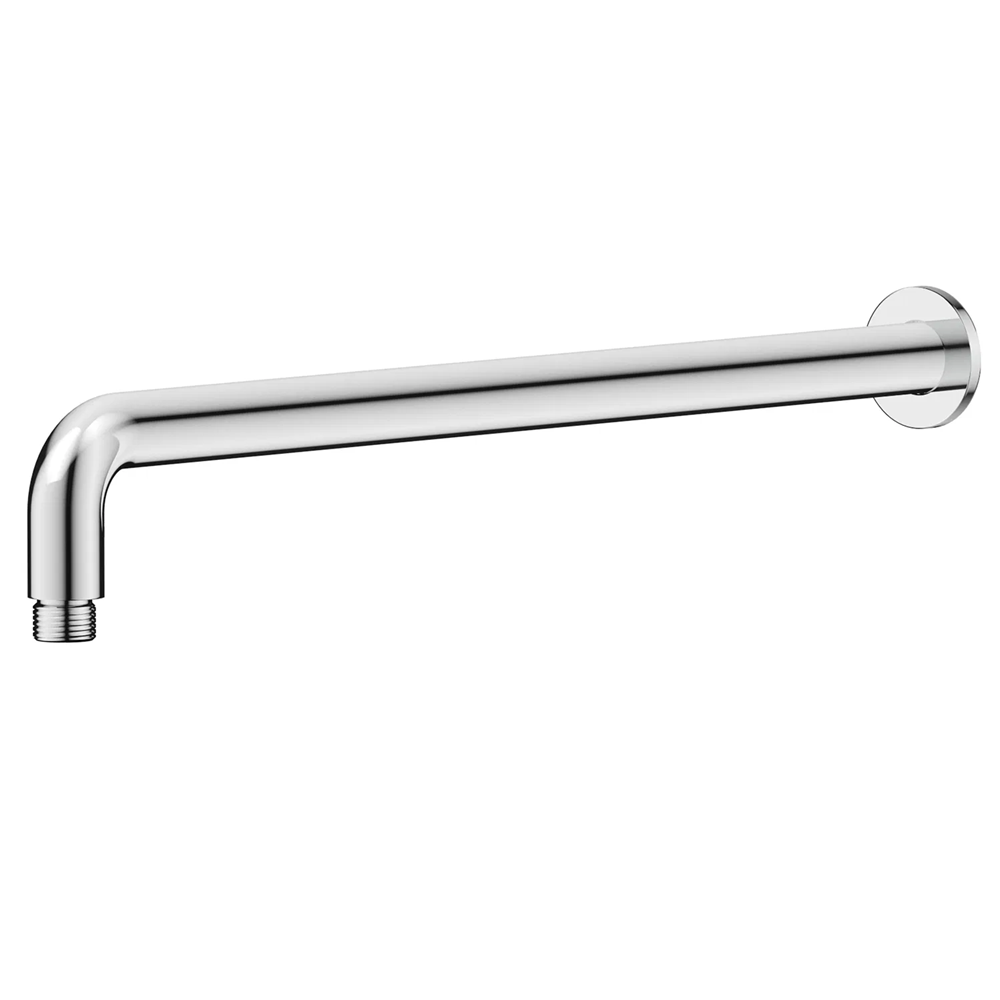 Bella Vista Mica Wall Shower Arm 450mm Curved Chrome WPC-450-R-CP