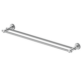 Bella Vista Mica Heritage Double Towel Rail Chrome 1748-800-CP