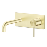 Bella Vista Mica Wall-Spout Combo Curved Spout 1P (Trim Kit only) French Gold WBC-5-FG-TK