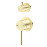 Bella Vista Mica Shower Mixer Diverter 2P (Trim Kit only) French Gold SHM-5-DV-2P-FG-TK