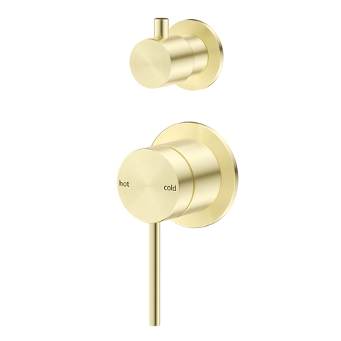 Bella Vista Mica Shower Mixer Diverter 2P (Trim Kit only) French Gold SHM-5-DV-2P-FG-TK