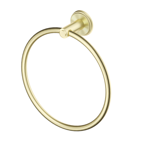 Bella Vista Mica Heritage Towel Ring French Gold 1704-FG