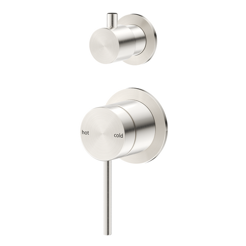 Bella Vista Mica Shower Mixer Diverter 2P (Trim Kit only) Brushed Nickel SHM-5-DV-2P-BN-TK