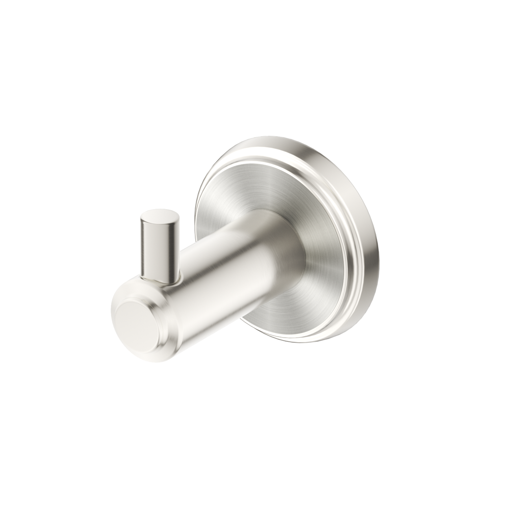 Bella Vista Mica Heritage Robe Hook Brushed Nickel 1753-S-BN