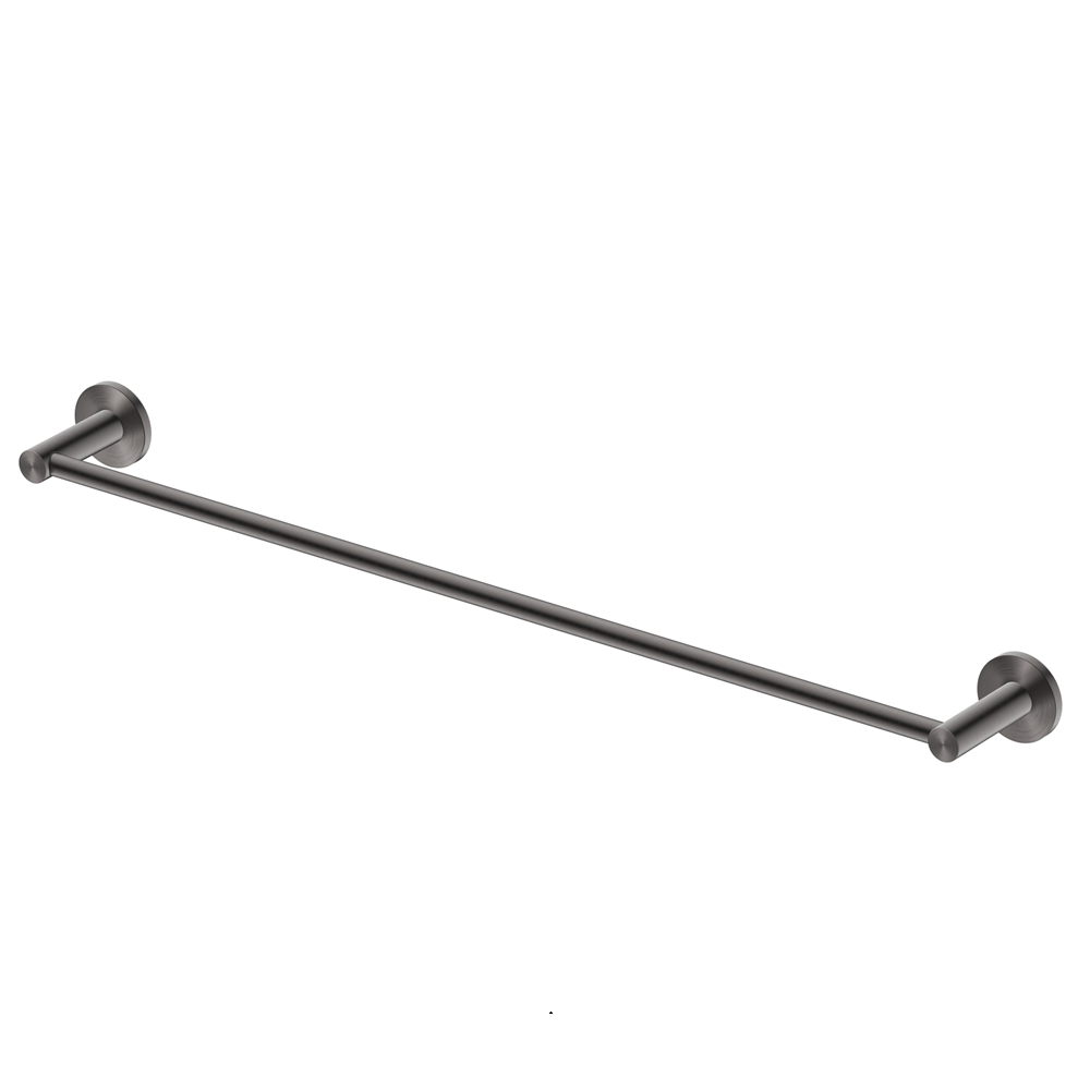 Bella Vista Mica Single Towel Rail Gunmetal 1124-800-P-GM
