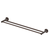 Bella Vista Mica Double Towel Rail Dusk Bronze 1148D-800-P-DB