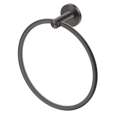 Bella Vista Mica Hand Towel Ring Gunmetal 1104-P-GM