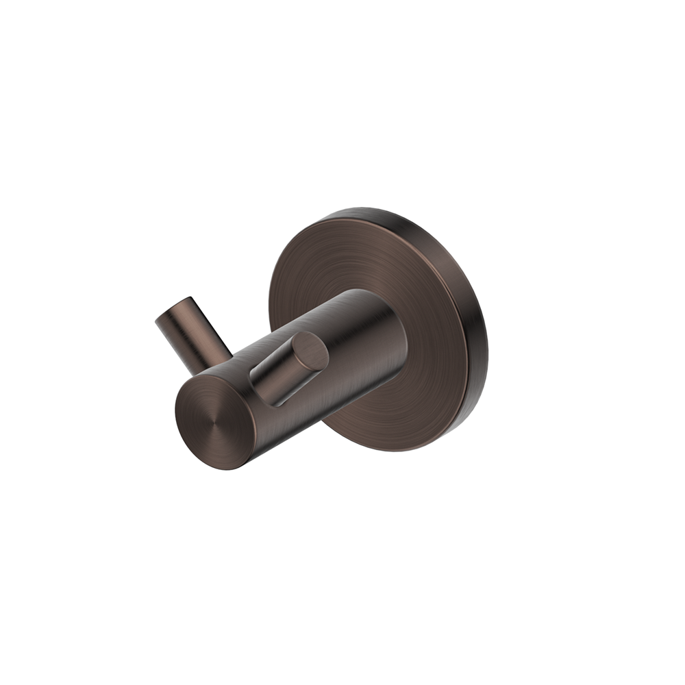 Bella Vista Mica Double Robe Hook Dusk Bronze 1153-D-P-DB