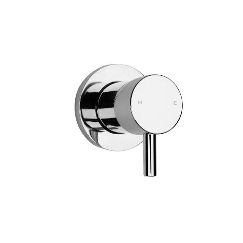 Vito Bertoni Nuova Shower Mixer w/ Round Plate Chrome 85390