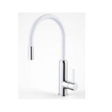 Dorf Vixen Retractable Sink Mixer White 6496.044A