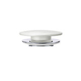 Fienza Cast Stone Cap for Dome Pop Up Waste Basin 32mm Matte White WAS11W