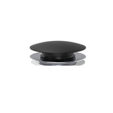 Fienza Cast Stone Cap for Pull Out Pop Up Bath Waste 40mm Matte Black WAS14MB