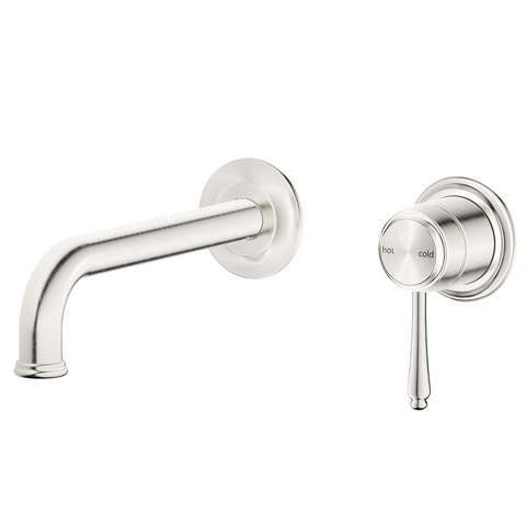 Bella Vista Mica Heritage Wall-Spout Combo (Trim Kit only) Brushed Nickel WB-4-2P-BN-TK