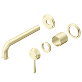 Bella Vista Mica Heritage Wall-Spout Combo (Trim Kit only) French Gold WB-4-2P-FG-TK