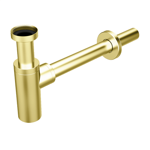 Abey Gareth Ashton Brass Bottle Trap 40mm Brushed Brass WC10-BB