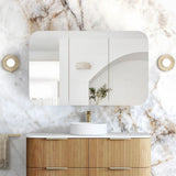 Otti Newport Shaving Cabinet 1200x750mm Woodland Oak SSQ1275WL