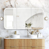 Otti Newport LED Shaving Cabinet 1500x750mm Premium Edition Woodland Oak LED-SSQ1575WL-VP