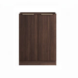 Otti Havana Fluted Laundry Base Cabinet 630mm Sable Walnut LA-HA600SW
