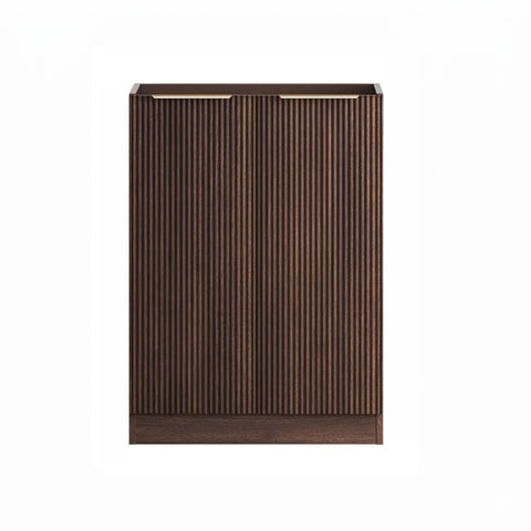 Otti Havana Fluted Laundry Base Cabinet 630mm Sable Walnut LA-HA600SW