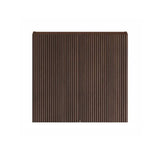 Otti Havana Fluted Laundry Wall Cabinet 630mm Sable Walnut LA-WCHA600SW