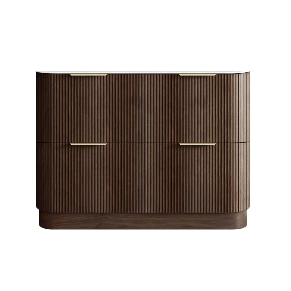 Otti Havana Freestanding Cabinet 1200mm Sable Walnut HAF1200SW