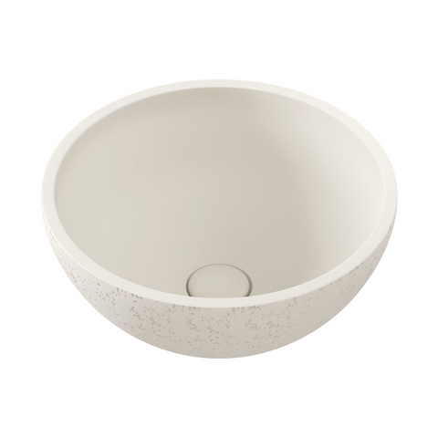 Fienza Alba Above Counter Basin 362x362mm Warm White RB074W