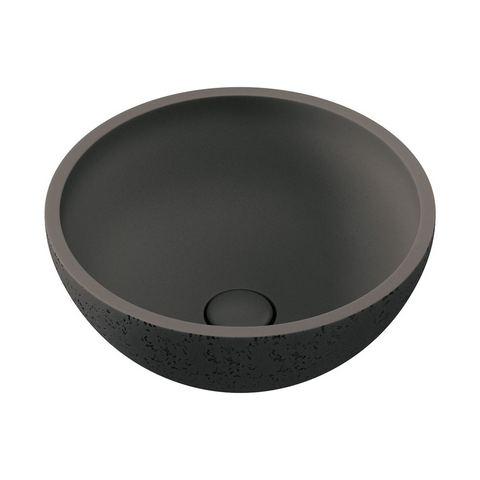 Fienza Alba Above Counter Basin 362x362mm Warm Grey RB074
