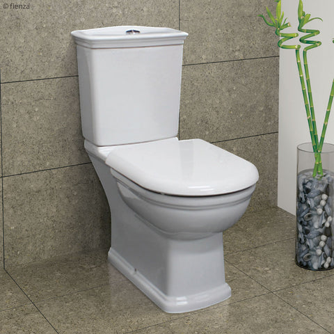 Fienza Washington Toilet Suite P Trap White 070130W