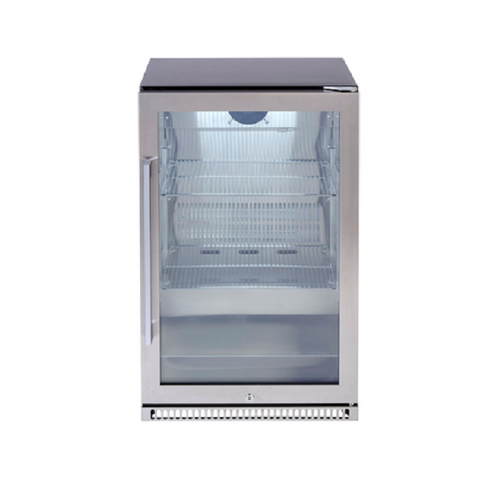 Euro Appliances Beverage Cooler 118L Single Glass Door (RH) Stainless Steel EA555BFSSR