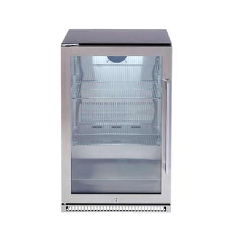 Euro Appliances Beverage Cooler 118L Single Glass Door (LH) Stainless Steel EA555BFSSL