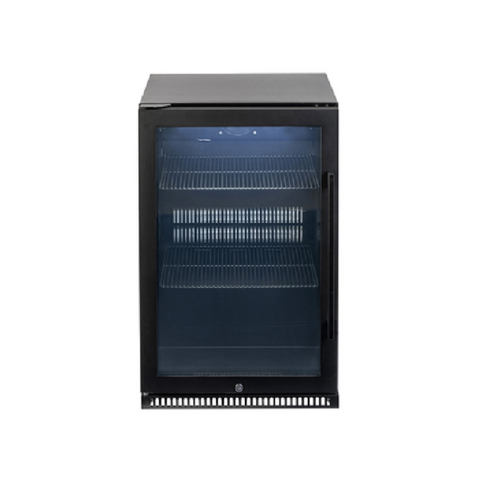 Euro Appliances Beverage Cooler 118L Single Glass Door (LH) Black EA555BFBL