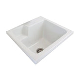 Seima Basin Eva 620 Abovemount 620x550mm No Overflow (No taphole) White 191506