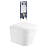 Otti Alzano Wall Hung Pan w/ Geberit Inwall Cistern White IAWHPPK-G-NP