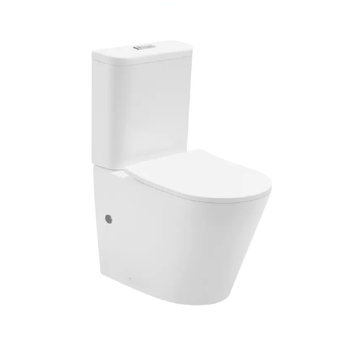 Otti Oasis Rimless Toilet Suite White IOTSPK