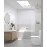 Seima Limni 135 Island Bath 1700mm w/ overflow White 192247