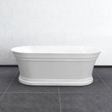 Otti Hampton Freestanding Bathtub 1700mm Gloss White OCBT-1700