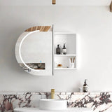 Otti Bondi LED Shaving Cabinet 900x600mm Premium Edition White LED-BOSV9060W-VP