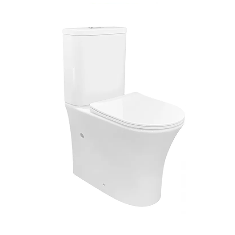 Otti Newport Rimless Toilet Suite Extra High White INTSPK