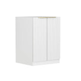 Otti Noosa Laundry Base Cabinet 880x632mm Matte White LA-NS600W