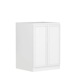 Otti Hampshire Base Laundry Cabinet 1300mm White / Pure White Top LA-1300-BOHW-PW